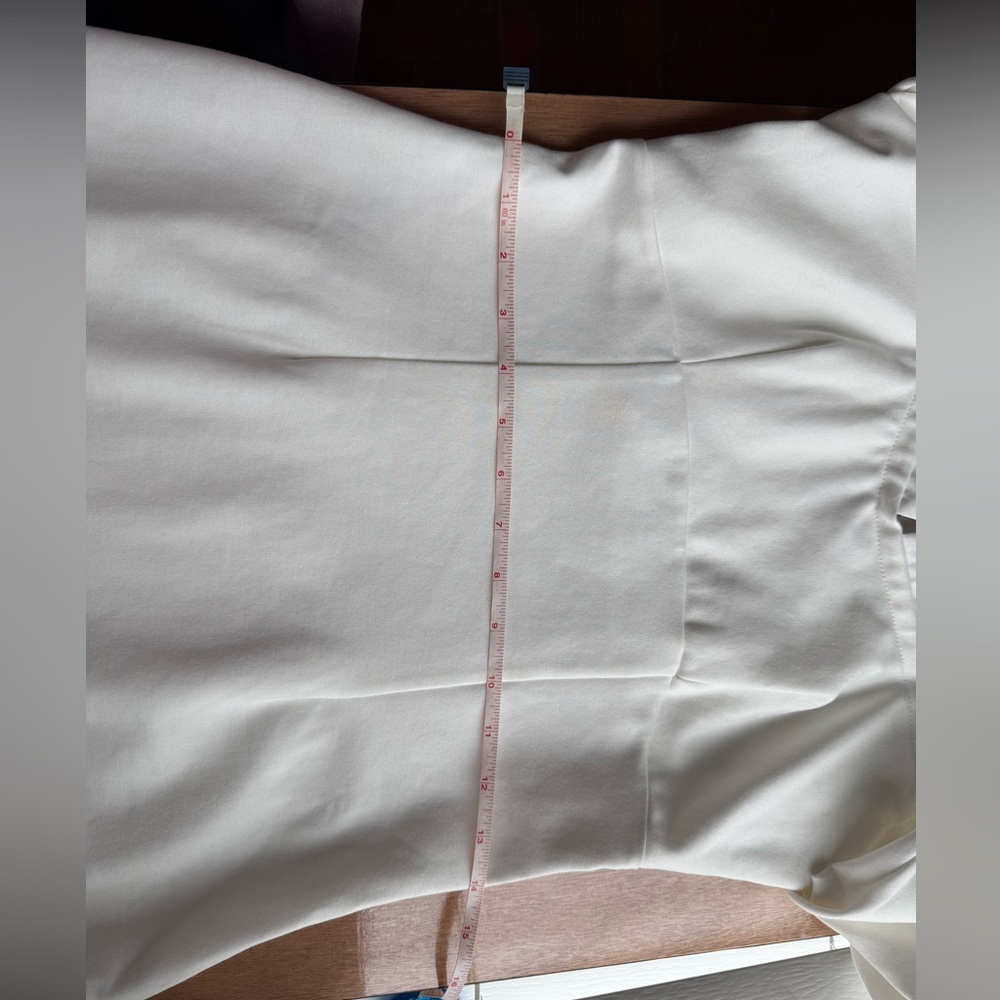 Anthropolgie BHLDN Gianna Off-Shoulder Ivory Dress - Picture 7 of 10